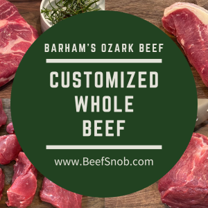 Customized Whole Beef - $800 Deposit