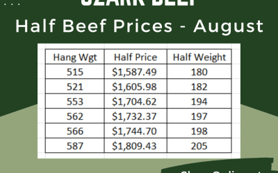 Bulk Beef Available for August